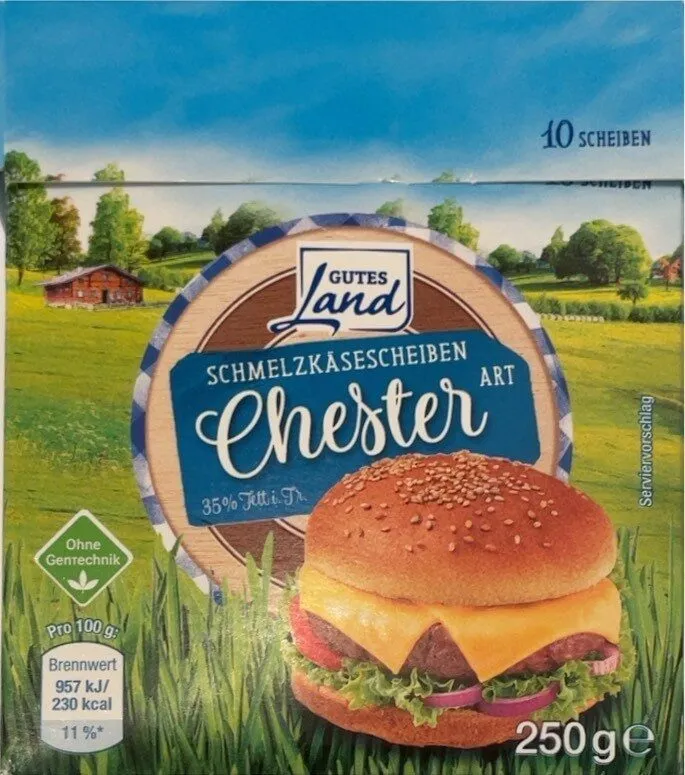 SCHMELZKÄSESCHEIBEN Chester ART