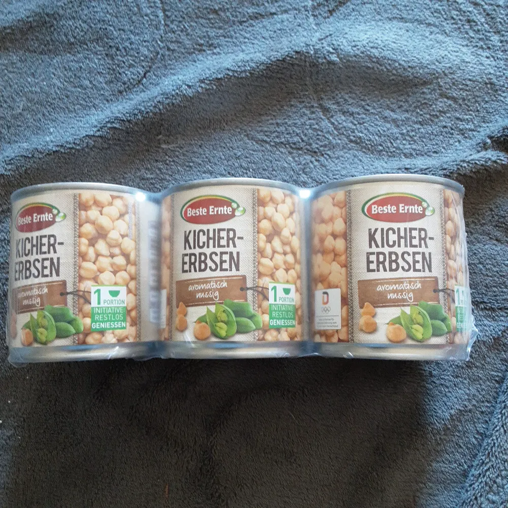 Kichererbsen kleine Dosen