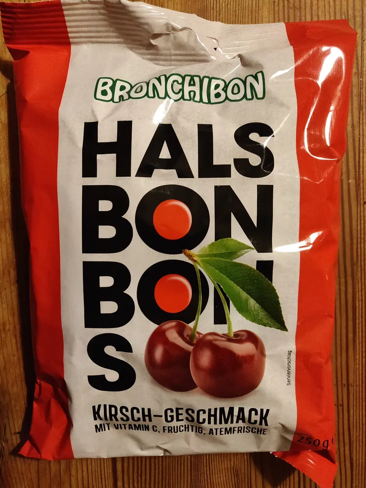 Halsbonbons Kirsch-Geschmack