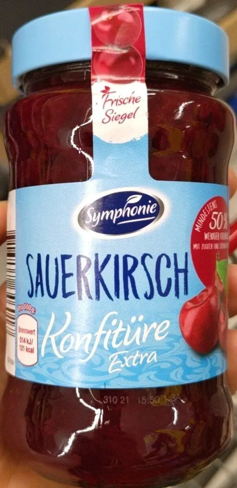 Sauerkirsch Konfitüre Extra (50%)