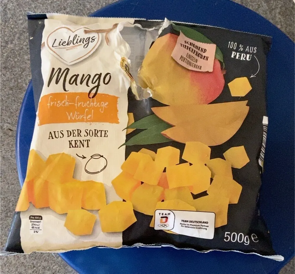 Mango tiefgefroren