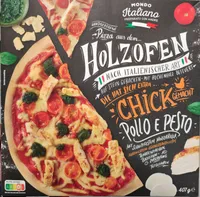 Holzofen Pizza Chicken Pesto