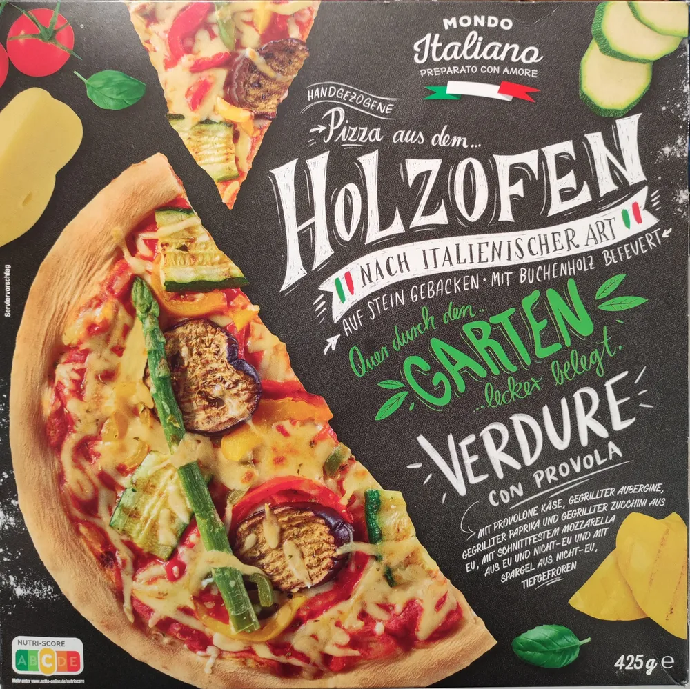 Holzofenpizza Verdure con Provola