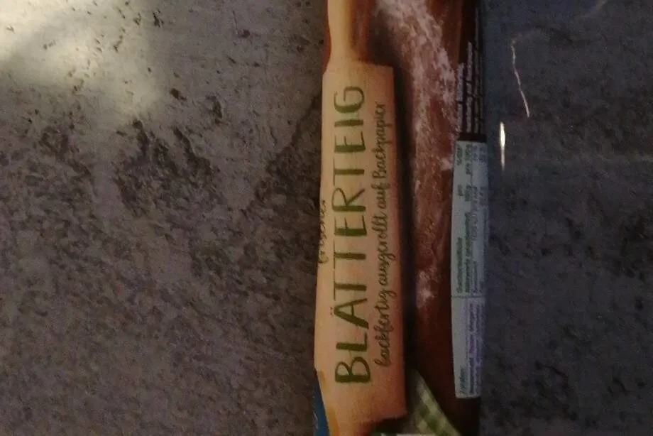 Frischer Blätterteig