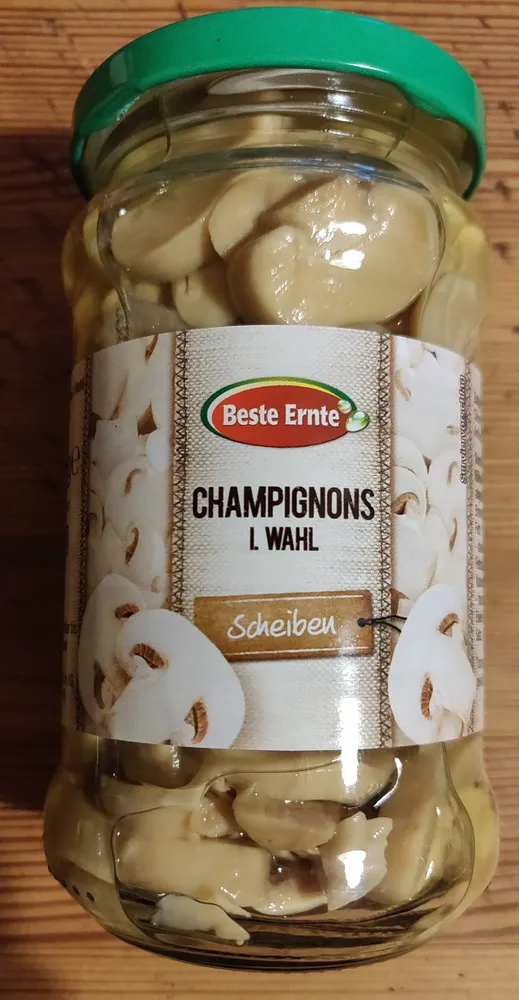 Champignons in Scheiben 1. Wahl