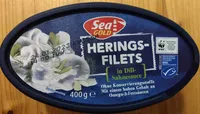 Heringsfilets in Dill-Sahnesauce