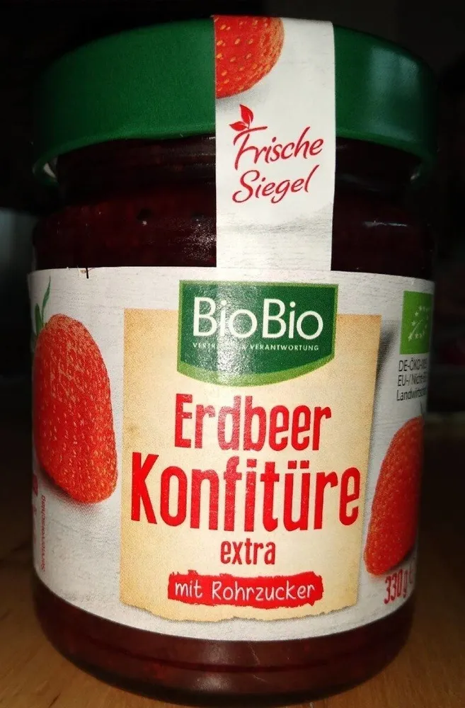 Erdbeer Konfitüre extra