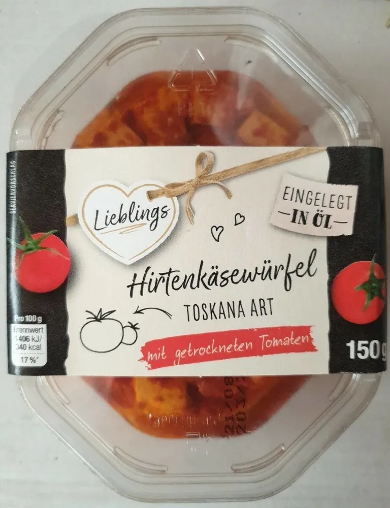 Hirtenkäsewürfel - Toskana Art