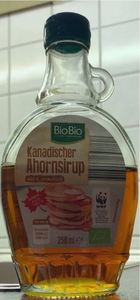 Kanadischer Ahornsirup mild & aromatisch