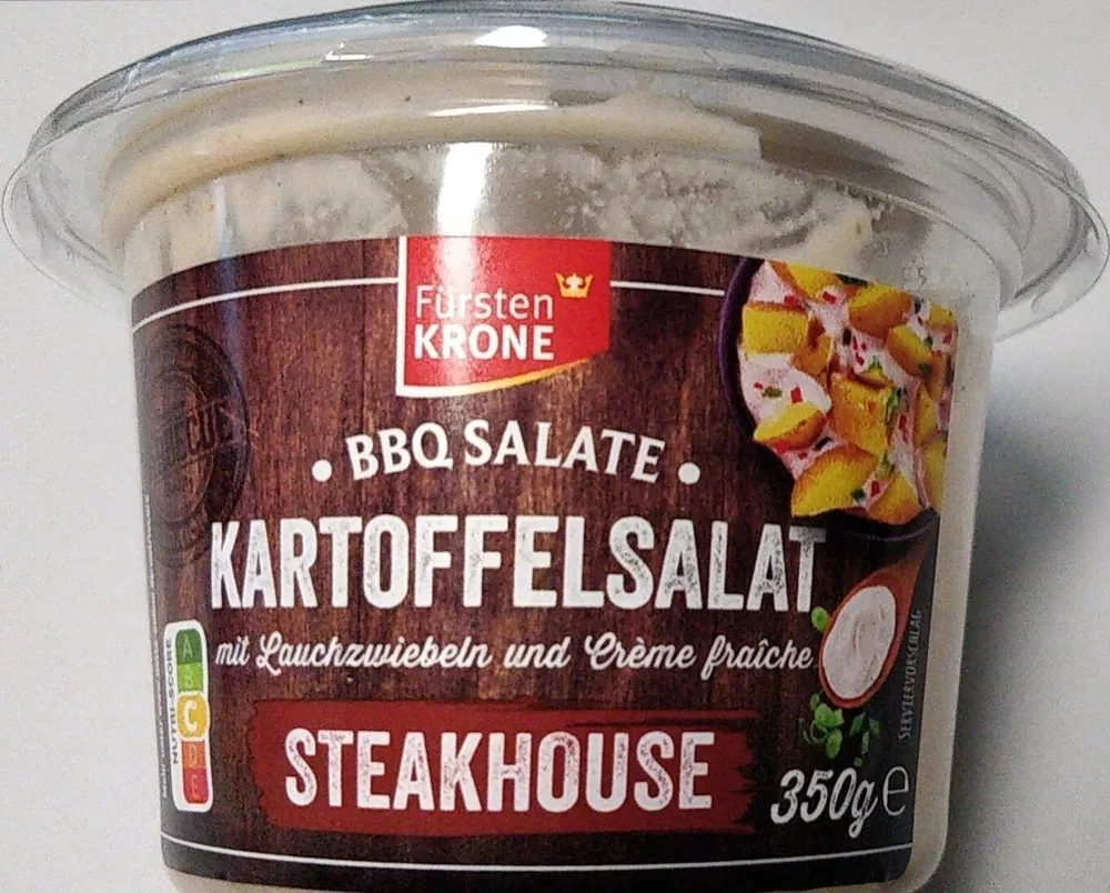 KARTOFFELSALAT mit Lauchzwiebeln und Crème fraîche STEAKHOUSE