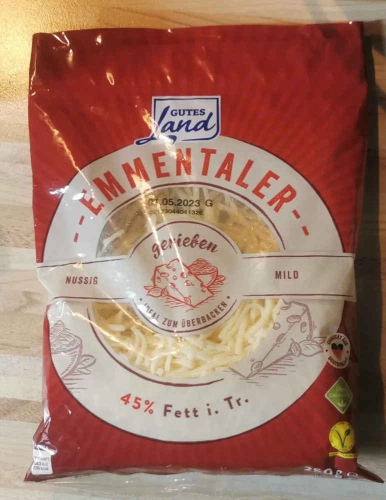 Geriebener Emmentaler