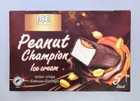 Peanut Champion Ice Cream - Erdnusseisriegel