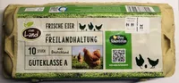 Eier aus Freilandhaltung
