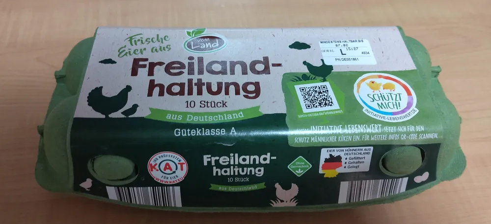 Frische Eier