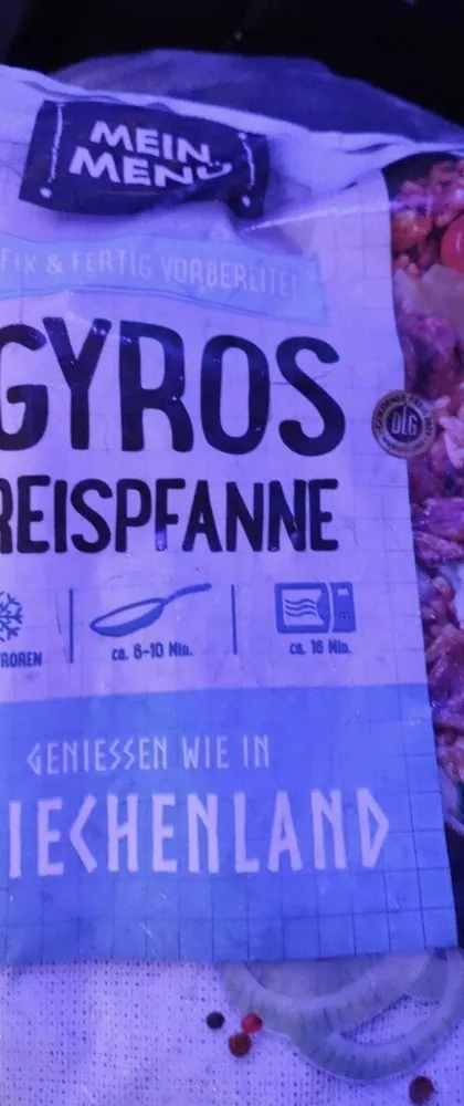 Mein Menü