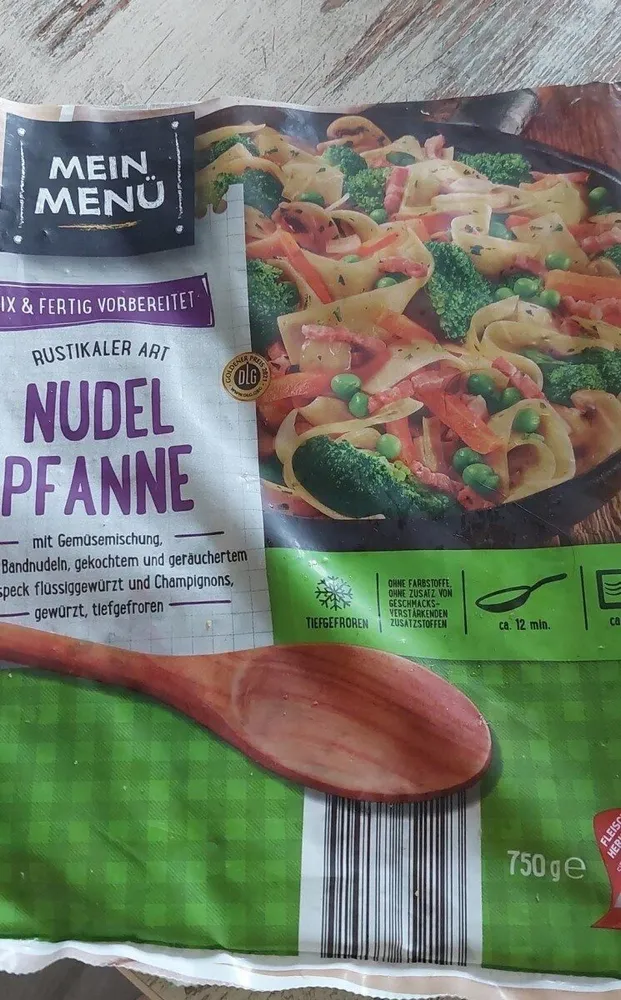 Nudel Pfanne