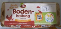 Frische Eier aus Bodenhaltung