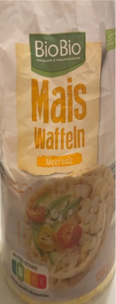 Bio-Maiswaffeln