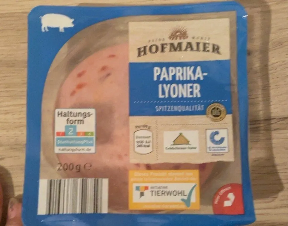 Paprika lyoner