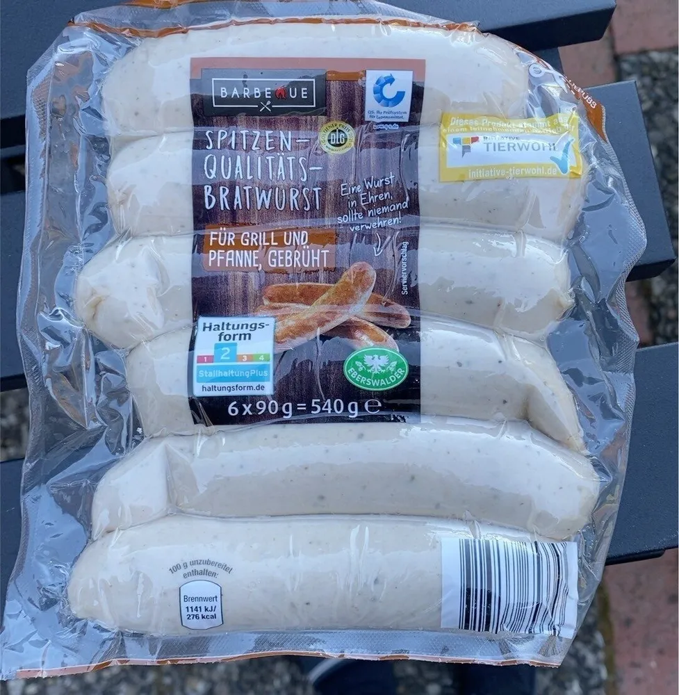 Spitzen-Qualitäts-Bratwurst