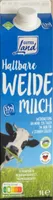 Haltbare Weide Milch