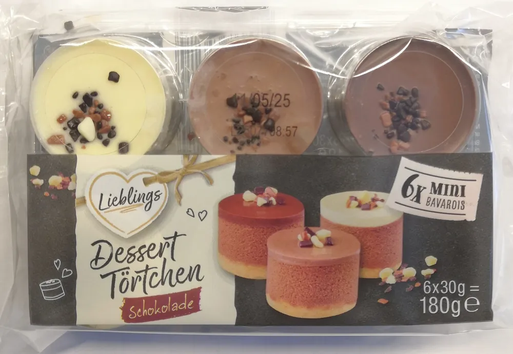 Desserttörtchen Schokolade