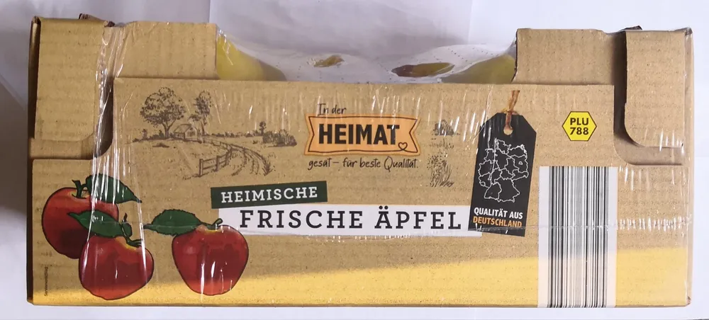 Heimische frische Äpfel