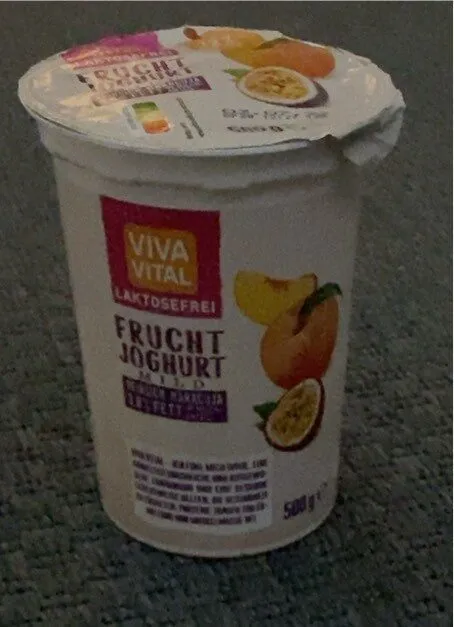 Laktosefrei Fruchtjoghurt mild Pfirsich-Maracuja
