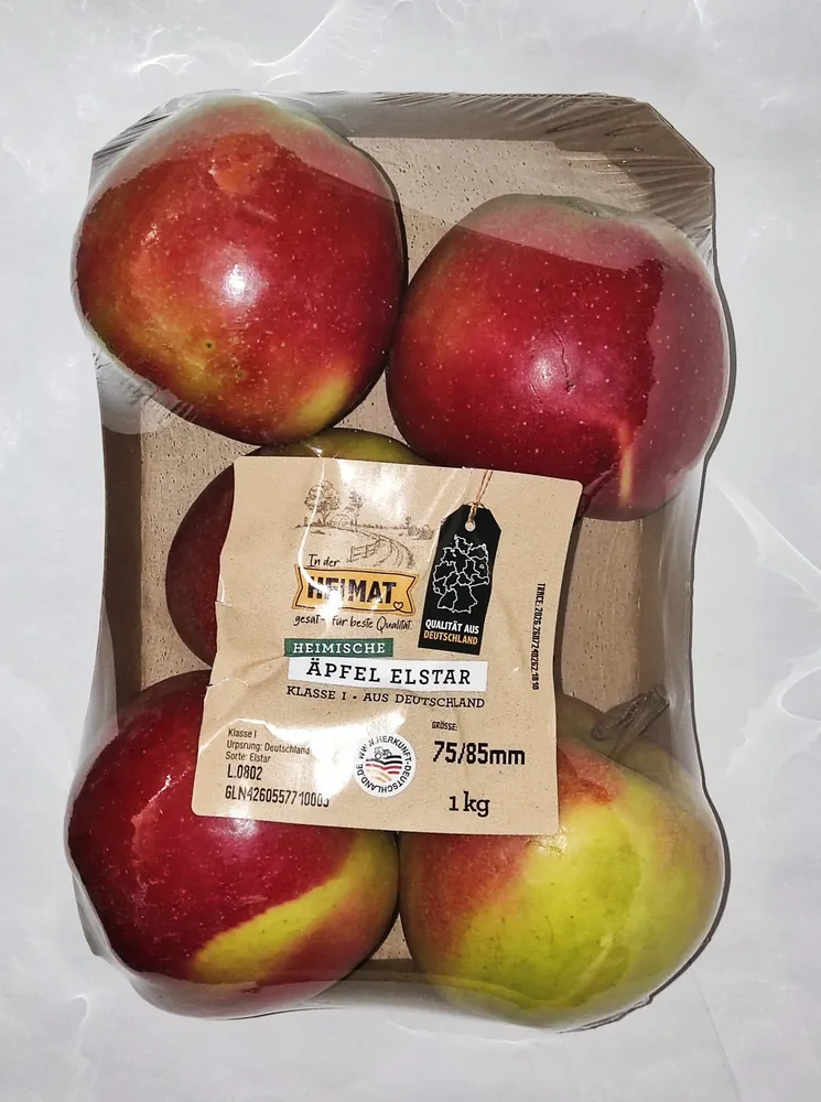 Heimische Äpfel Elstar