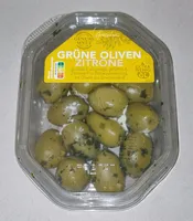 Grüne Oliven - Zitrone