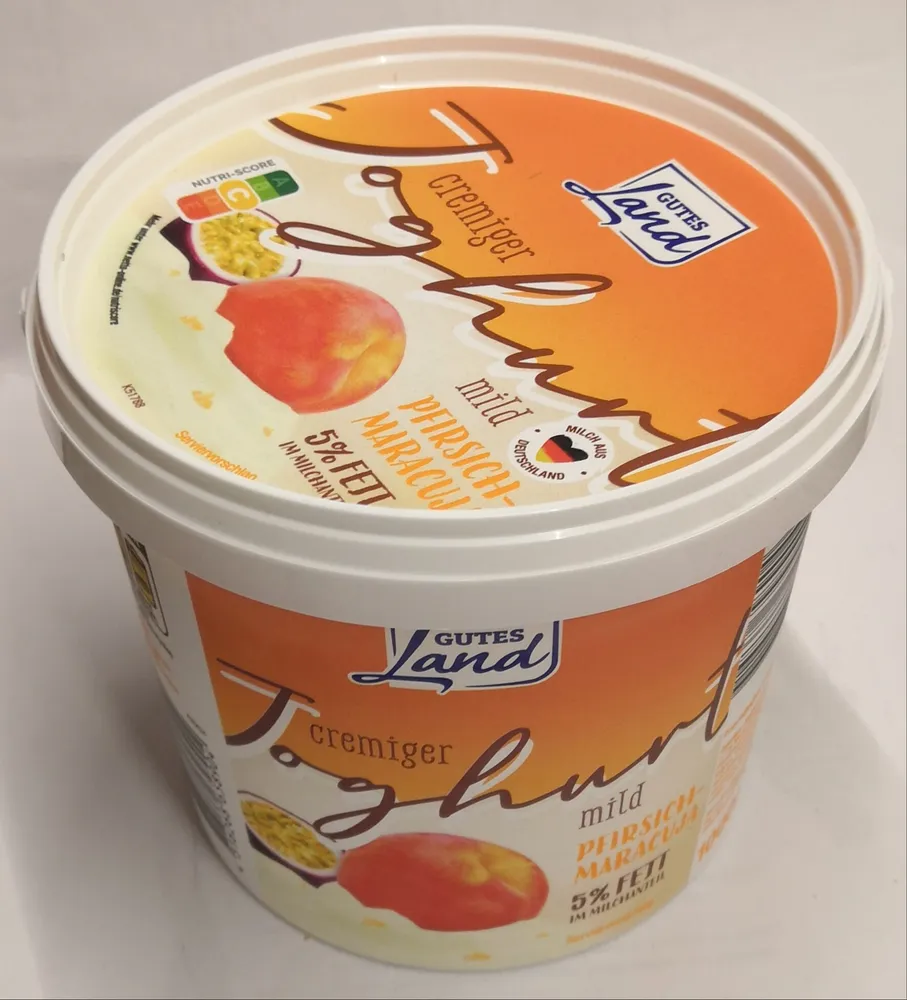 cremiger Joghurt mild Pfirsich-Maracuja
