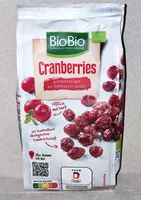 Bio-Cranberries, getrocknet & gezuckert