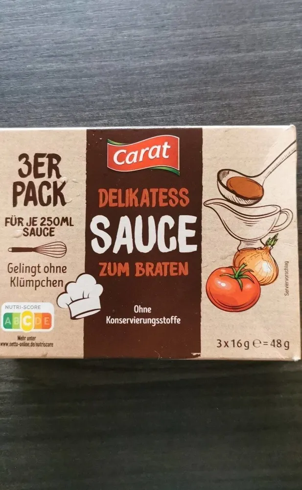 Delikatesse Sauce zum Braten