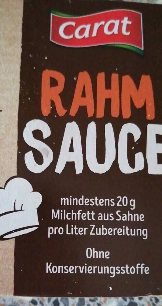Rahmsoße