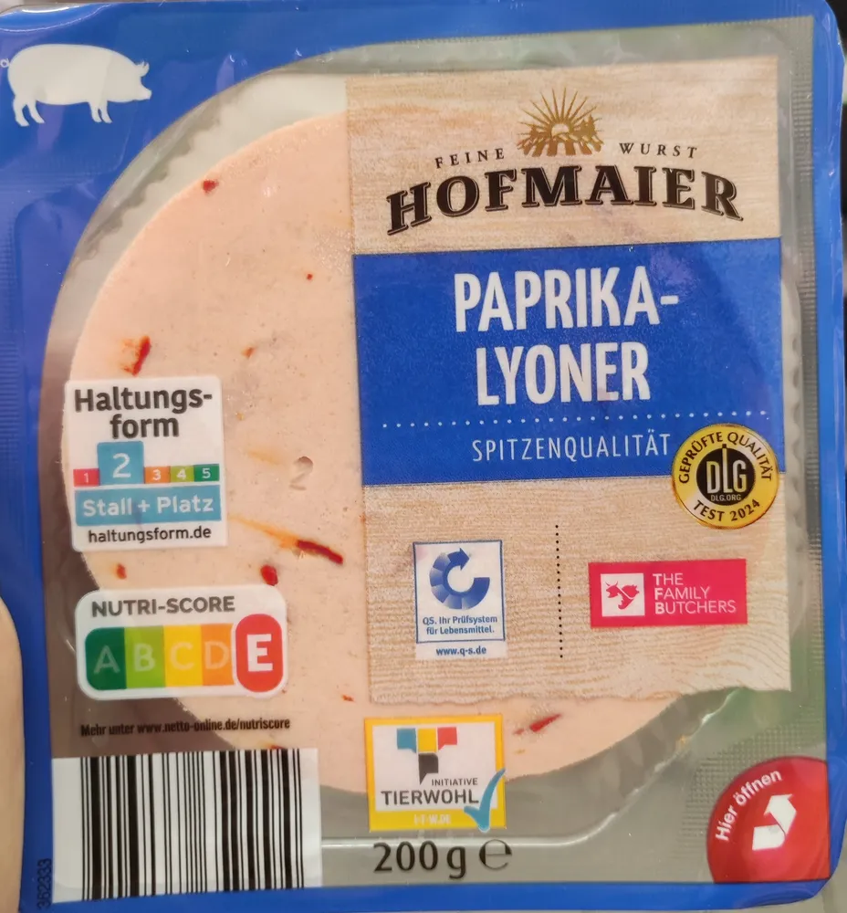 Paprika-Lyoner