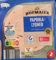 Paprika-Lyoner