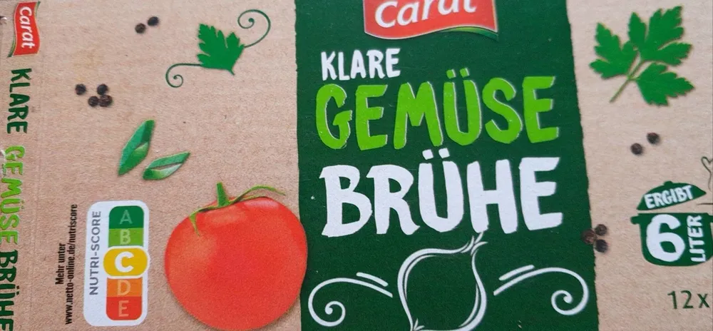 Klare Gemüsebrühe Würfel