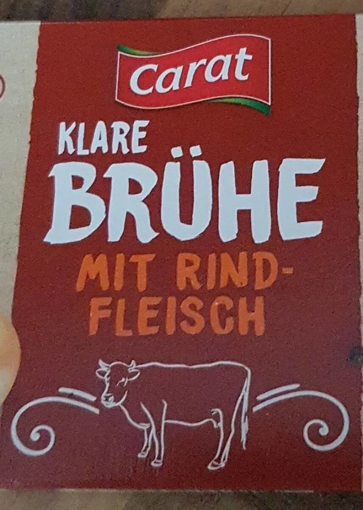 KLARE BRÜHE MIT RINDFLEISCH