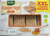 Knusperriegel Sesam