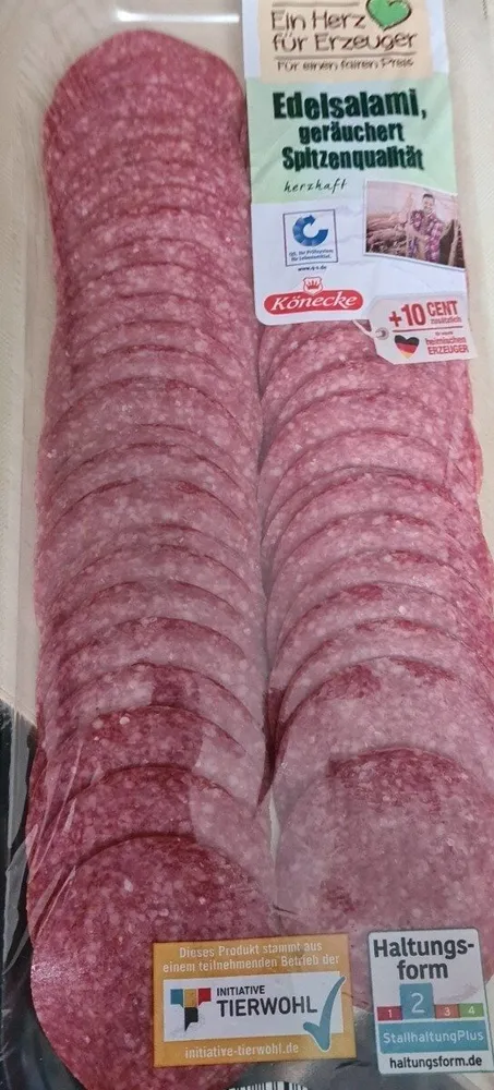 Edelsalami, geräuchert, Spitzenqualität