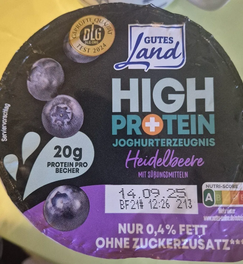 High protein Joghurt