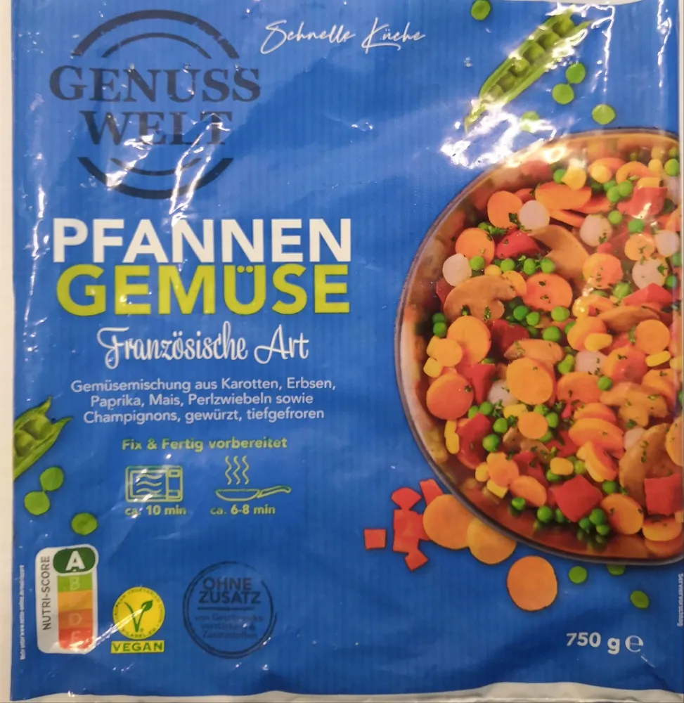 Pfannengemüse französische Art