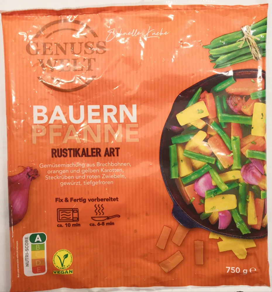 Bauernpfanne rustikale Art