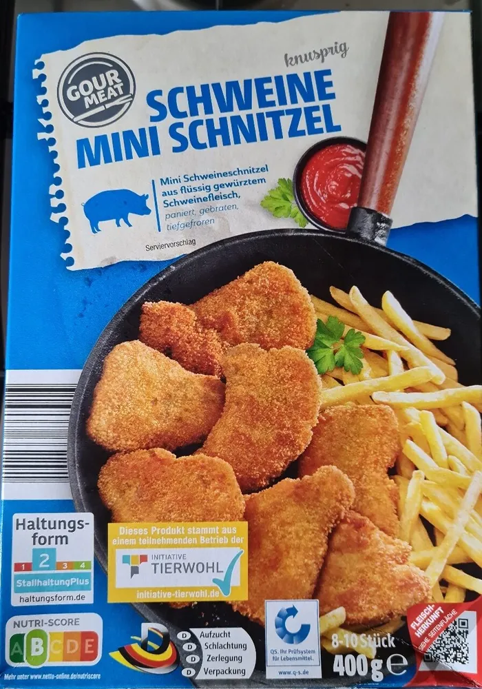 Schweine Mini Schnitzel