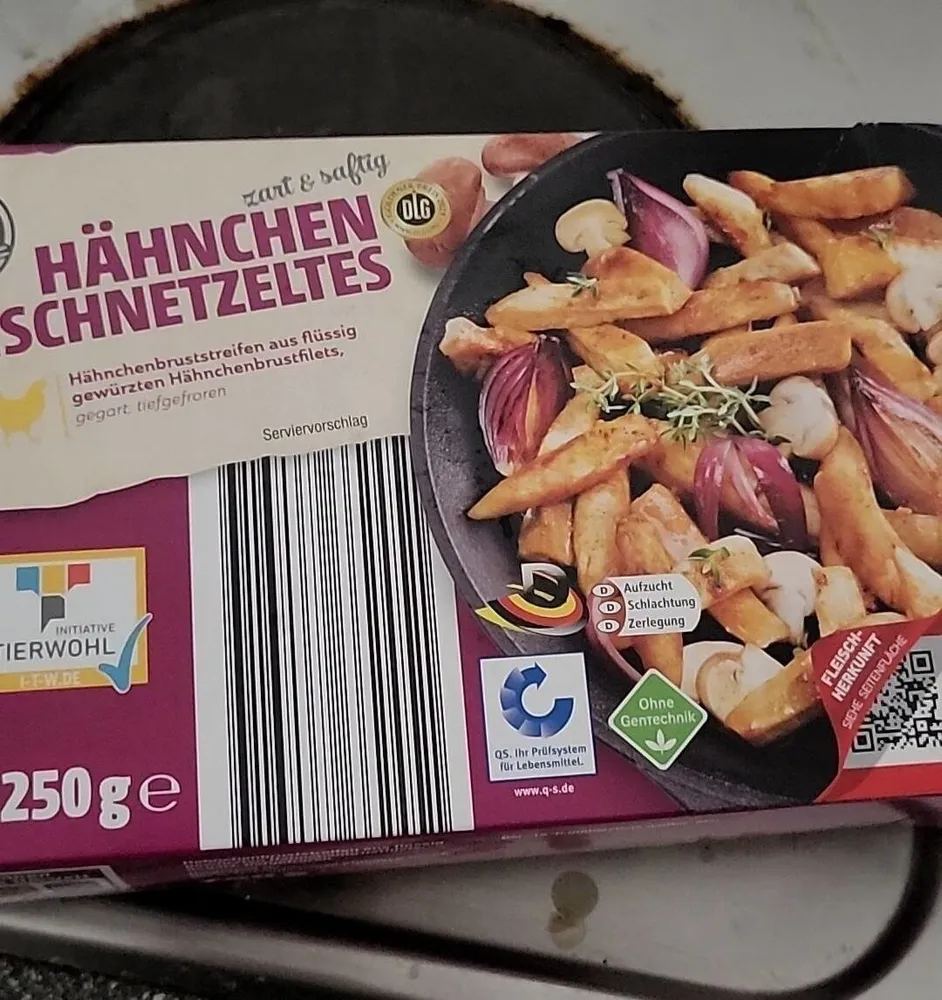 Hähnchengeschnetzeltes