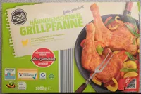 Hähnchenschenkel Grillpfanne