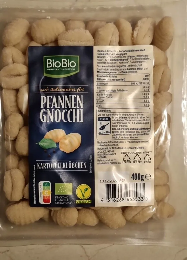 Pfannen Gnocchi