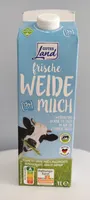 Frische Weidemilch 1,5%
