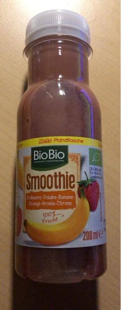 Smoothie Erdbeer-Traube-Banane