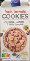 Triple Chocolate Cookies